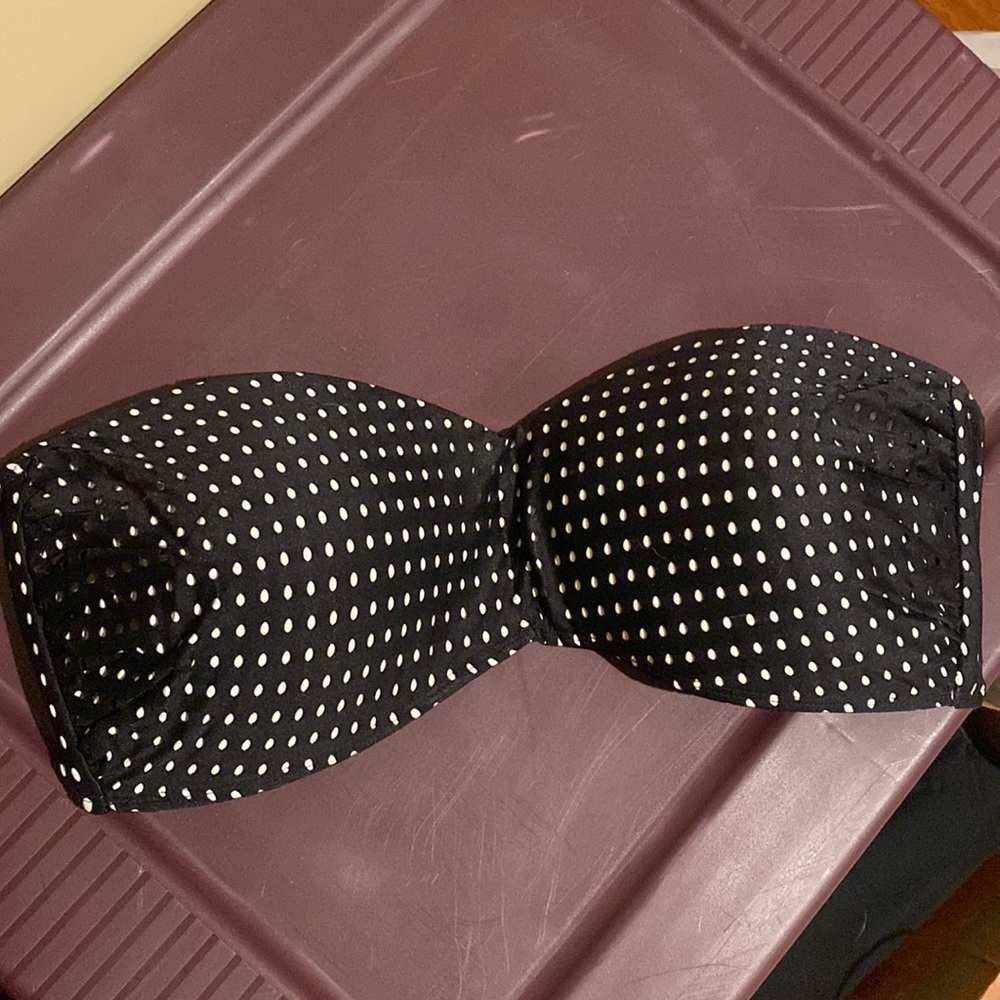 Ashley Graham x Swimsuits for All bandeau bikini top with molded cups